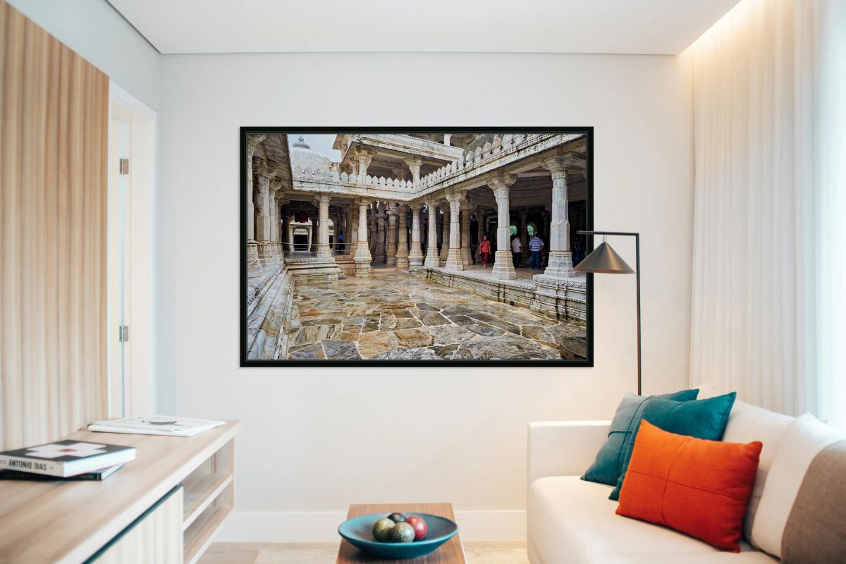 Jain old temples in Ranakpur attract many visitors daily