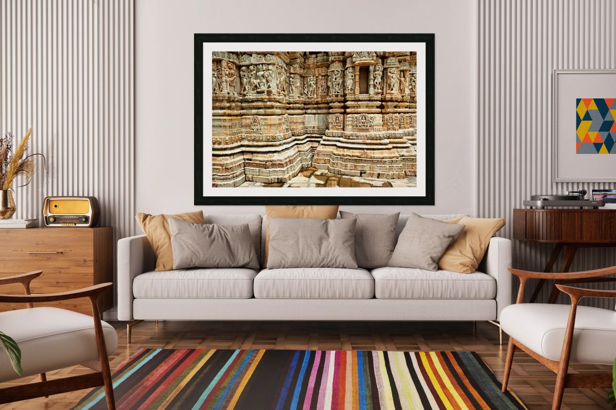 Rajasthan Chittorgarh Fort showcases detailed stone carvings