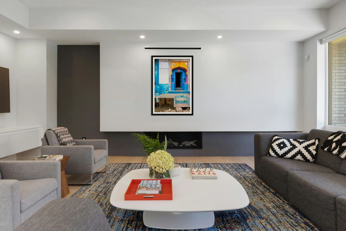 Decorated painted house in Bundi Rajasthan attracts attention