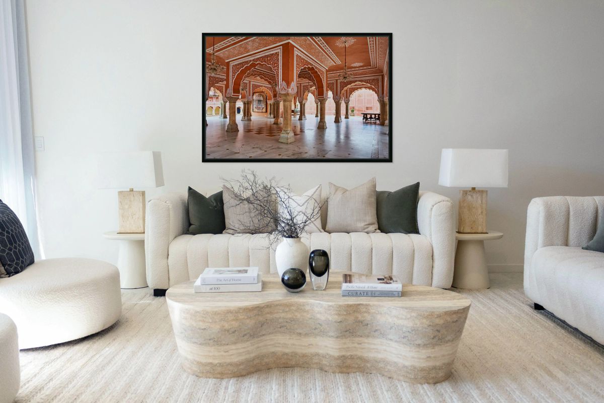 City Palace interior in Jaipur Rajasthan showcases traditional 