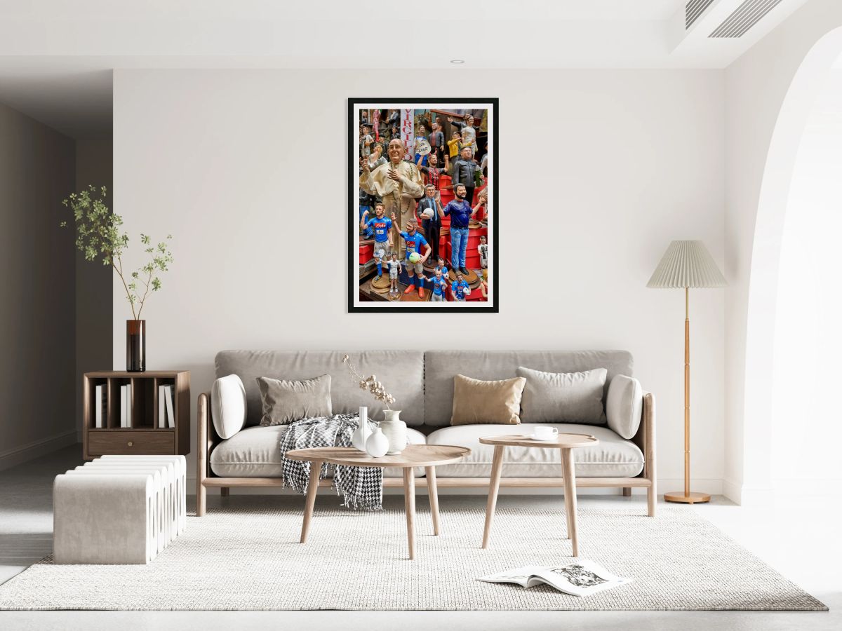 Statues of Nativity Scene in Naples artisan workshops