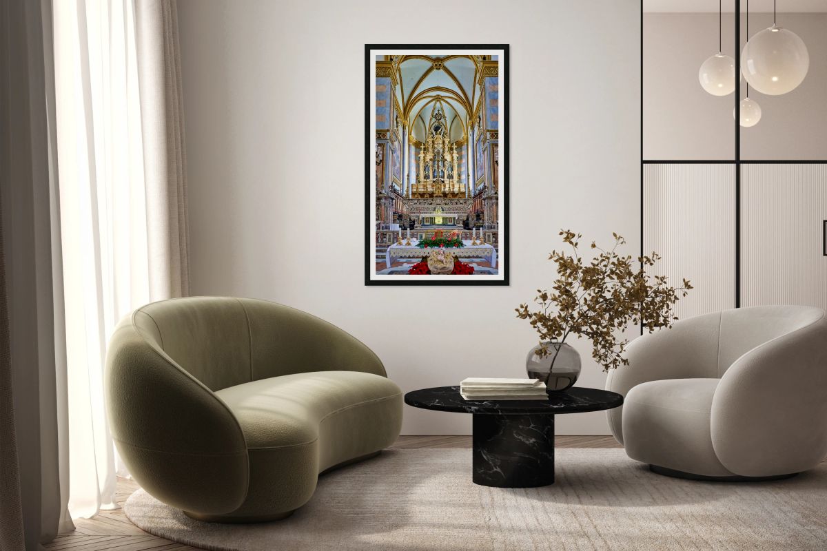 Visit to San Domenico Maggiore church in Naples Campania Italy