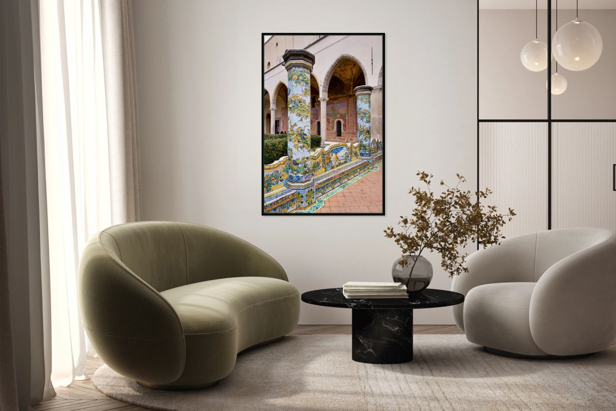 Visit the Clarisses cloister at Santa Chiara Naples