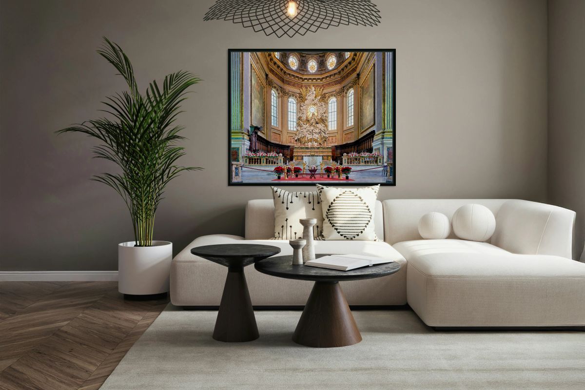 Visit to Naples Cathedral in Campania Italy during the holiday s