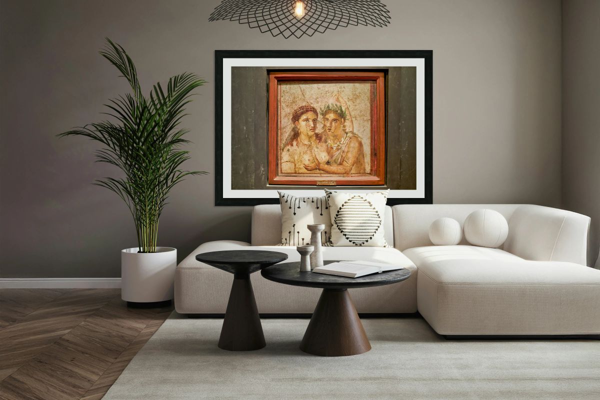 Discovering ancient frescoes at Naples Archaeological Museum