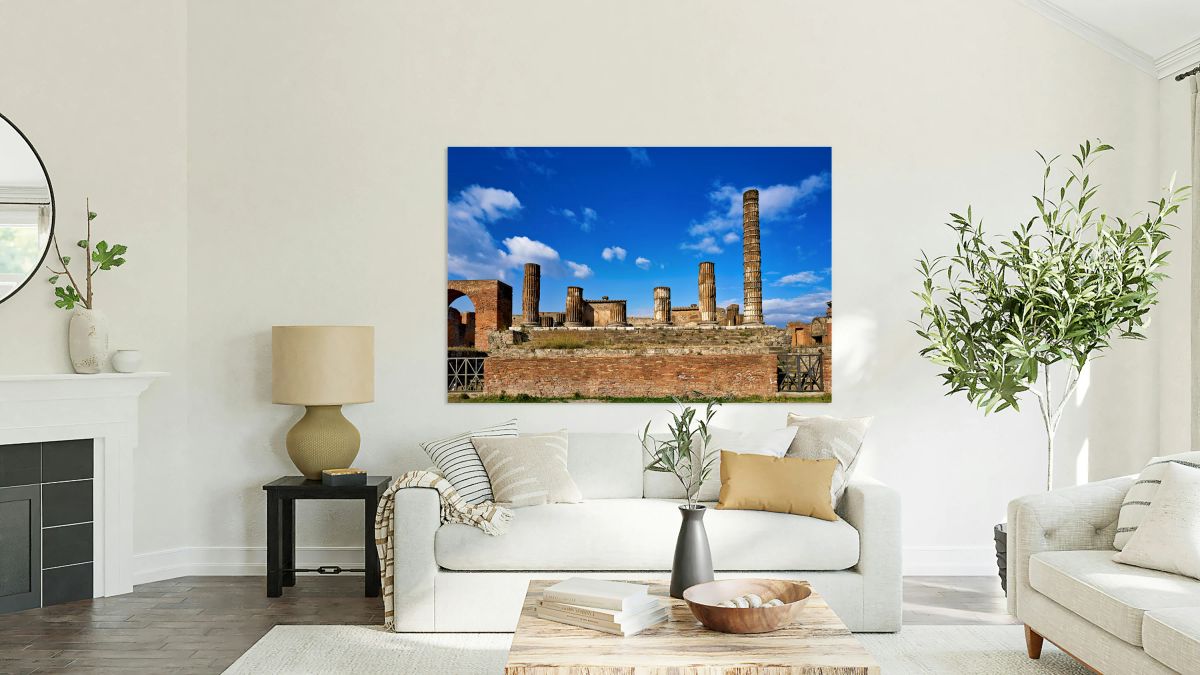 Exploring the ruins of Pompeii in Naples Campania Italy