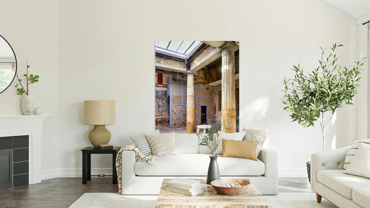 Exploring the ruins in Pompeii Campania Italy a historic site