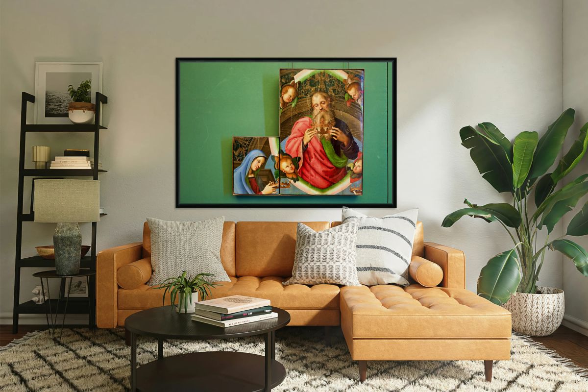 Art piece from Museo di Capodimonte shows religious figures in N