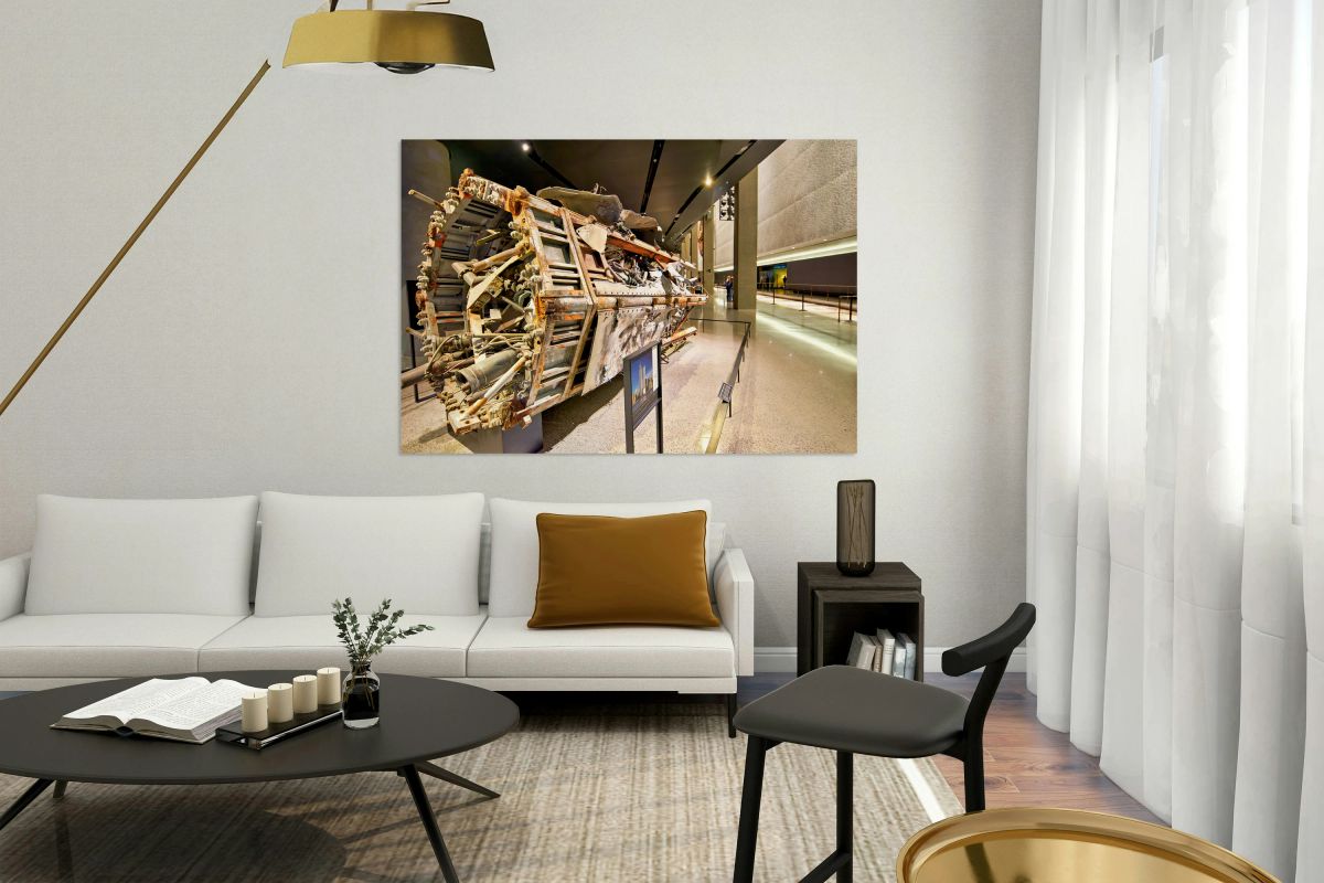 911 artifact on display at National Memorial Museum