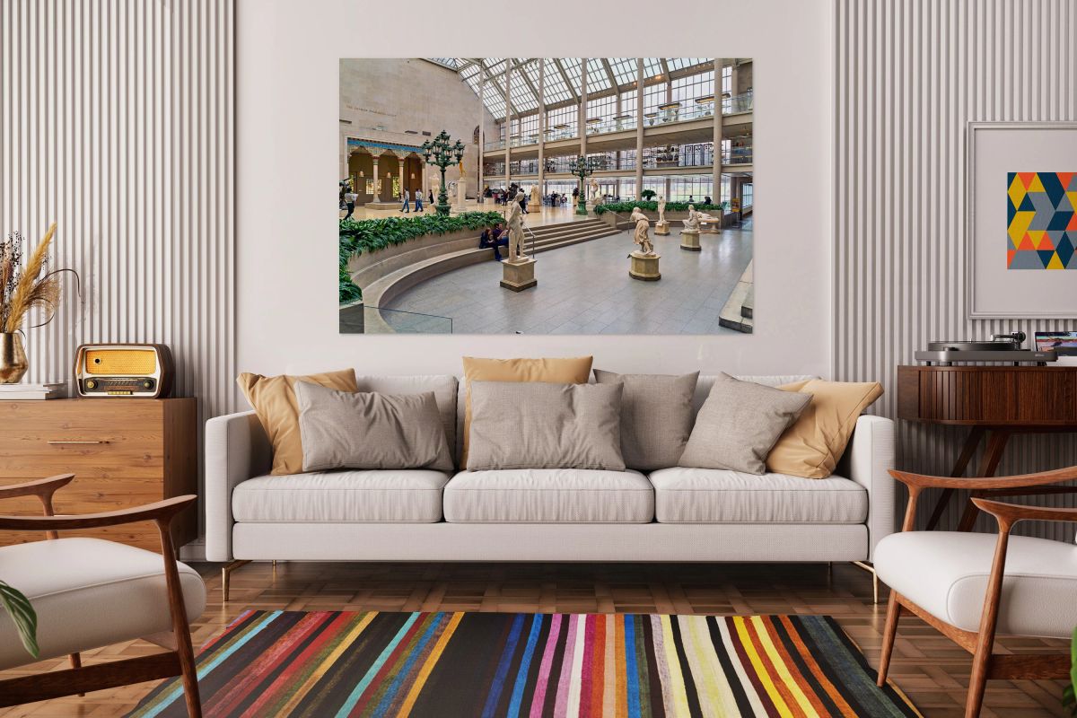 Visit to engelhard court in the american wing at metropolitan mu