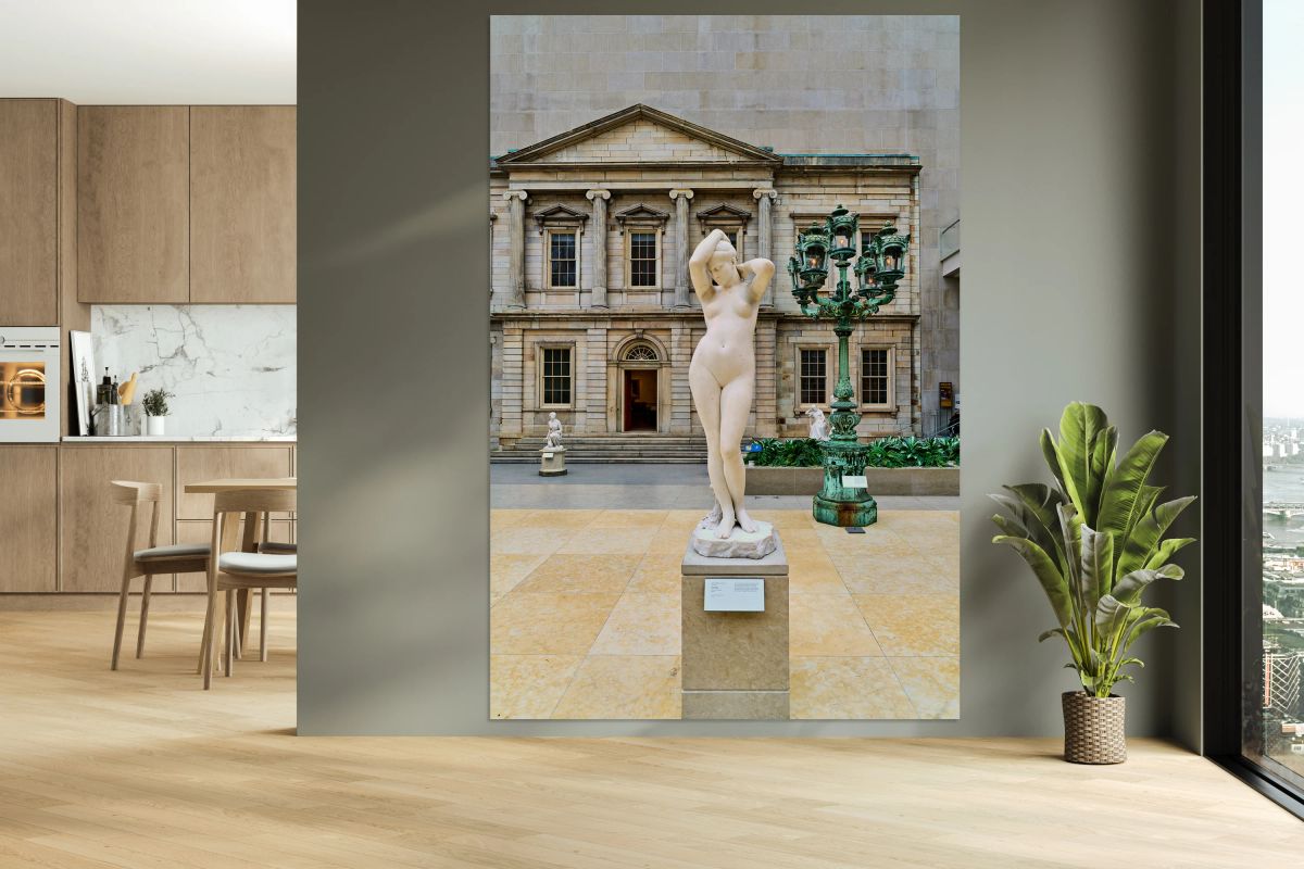 Sculpture in engelhard court at the metropolitan museum of art