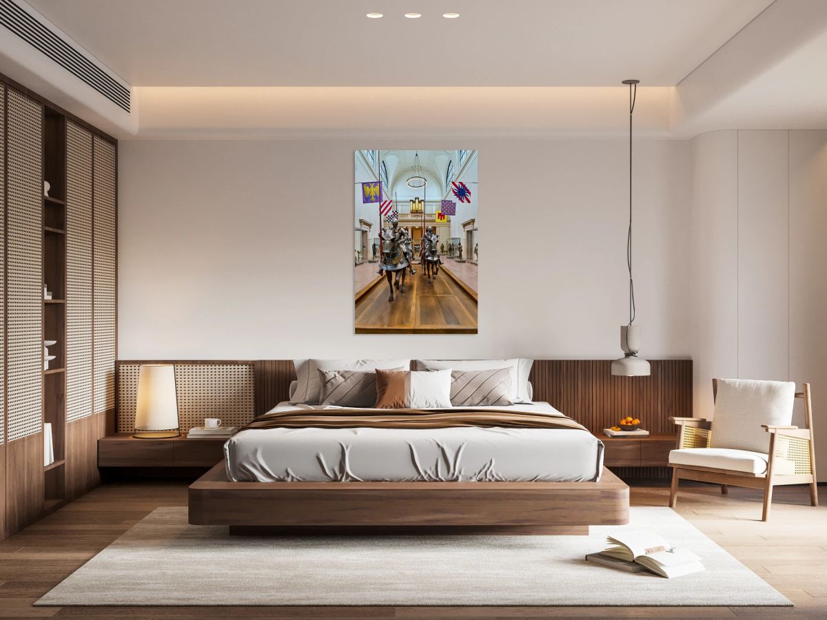 Historic arms and armor displayed in Metropolitan Museum of Art