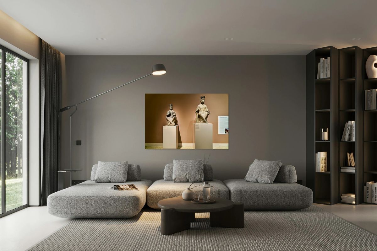 Bodhisattva statues at Asian Art Gallery in New York