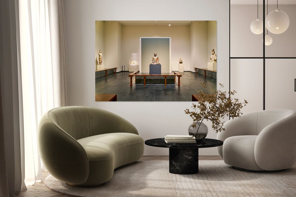 Visit to asian art gallery in metropolitan museum of art in new 