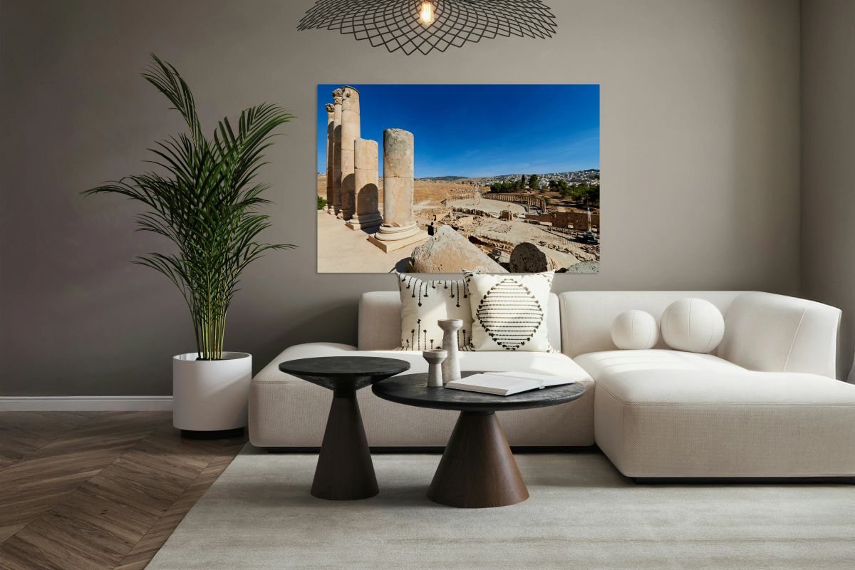 Exploring the ancient ruins of Gerasa in Jordan