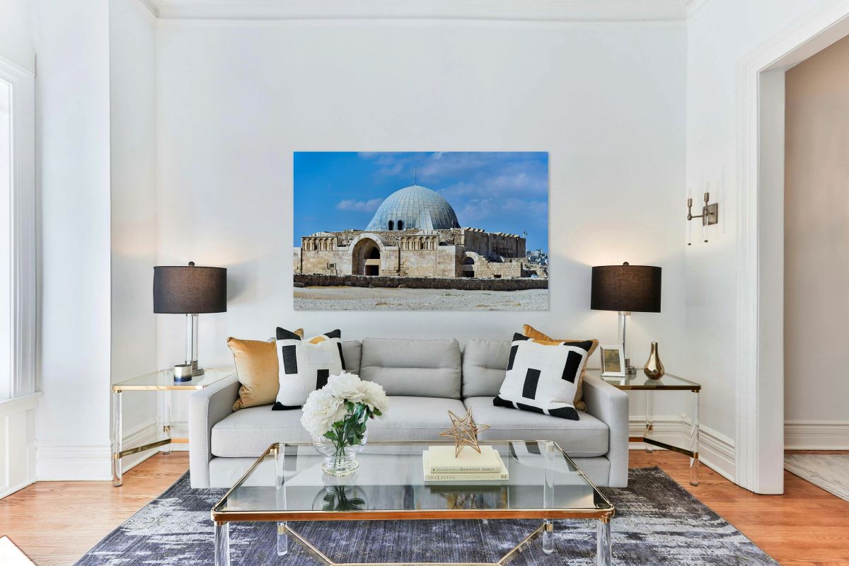 Visit to umayyad cistern citadel in amman jordan