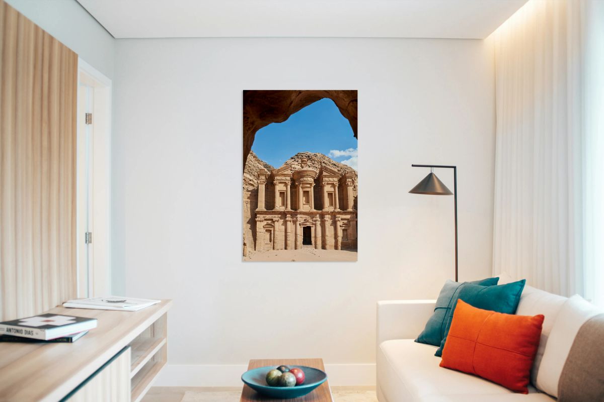 Visit to Ad Deir Monastery at Petra archaeological site in Jorda