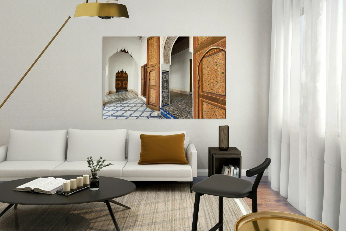 Explore Bahia Palace in Marrakesh Morocco with unique designs