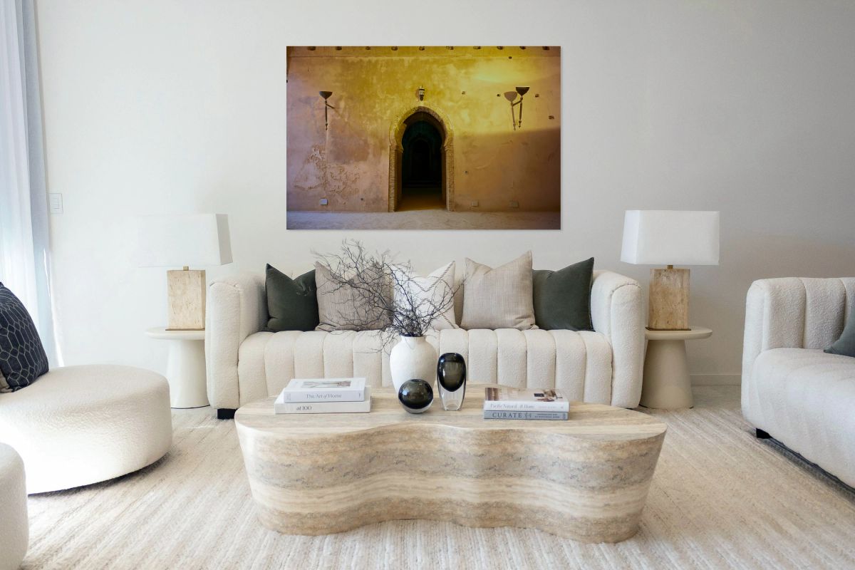 Exploring the Royal Stables in Meknes Morocco during daylight