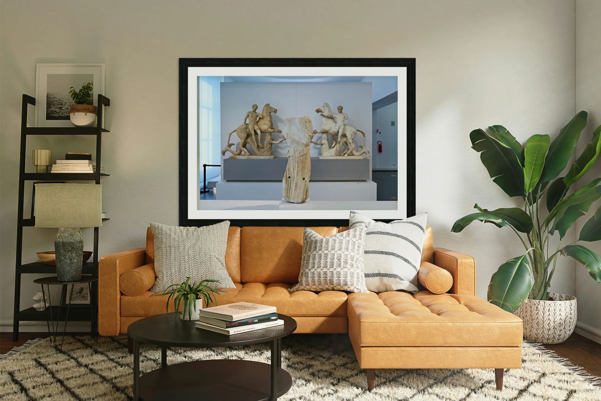 Sculptures at national museum of magna grecia reggio calabria