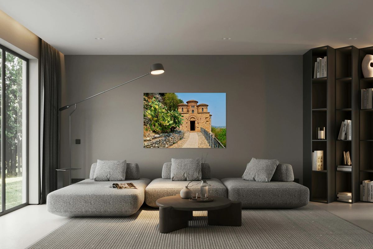 Byzantine church of Cattolica di Stilo in Calabria Italy