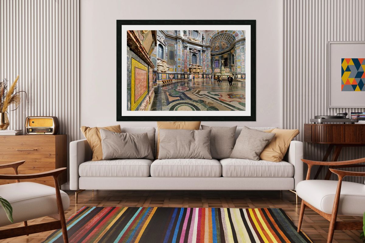 Medici Chapels in Florence show stunning interior designs