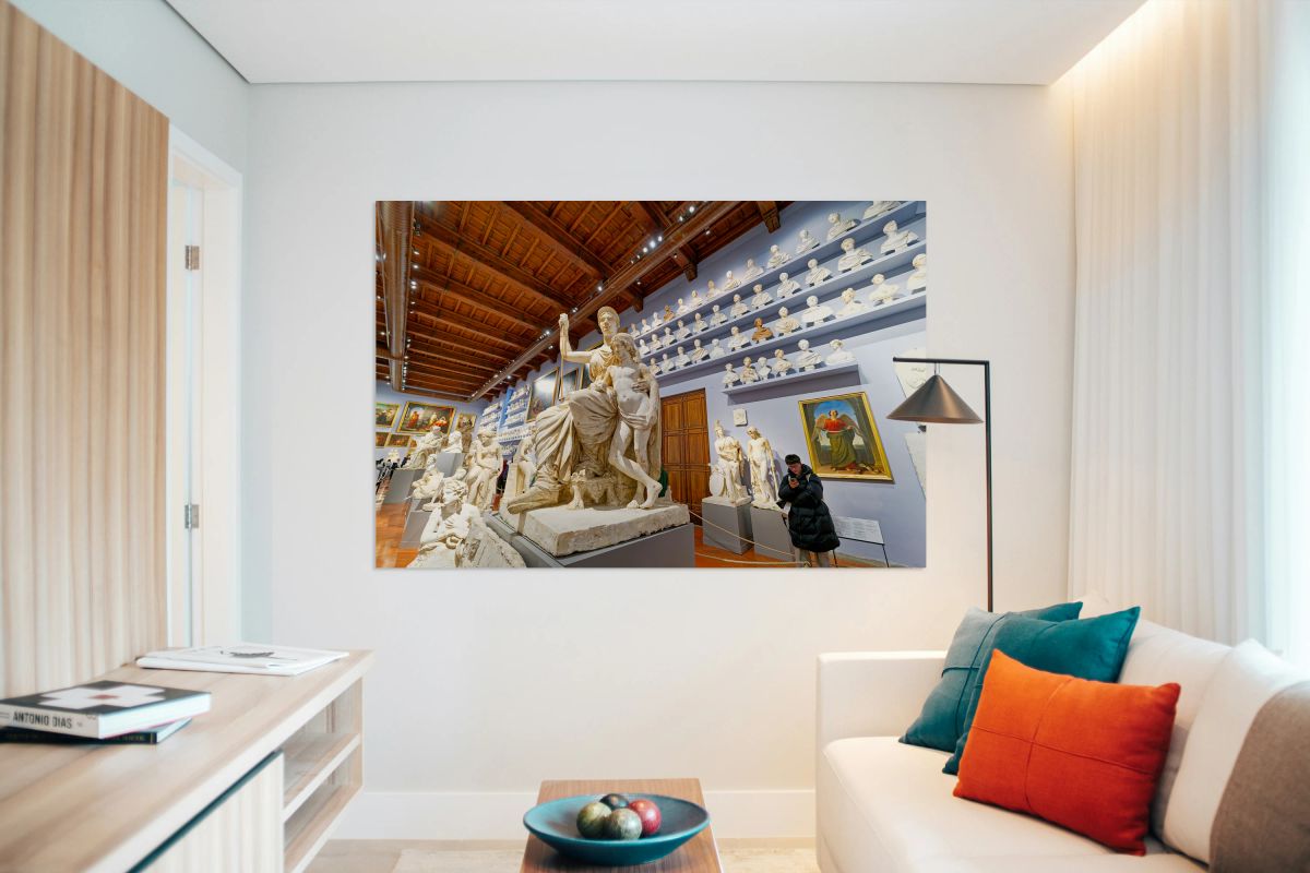 Exploring gipsoteca bartolini in florence tuscany italy