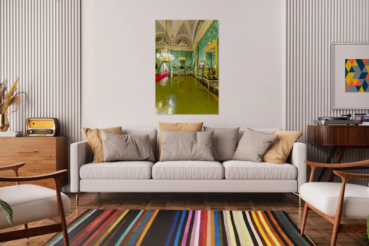 Visit to the green room in palazzo pitti tuscany italy