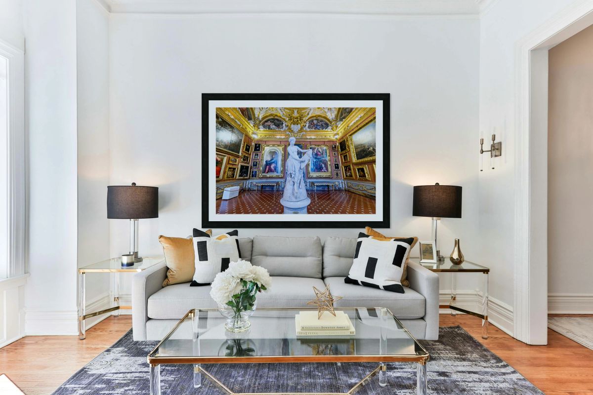 Sculpture la vittoria by vincenzo consani in palatine gallery fl