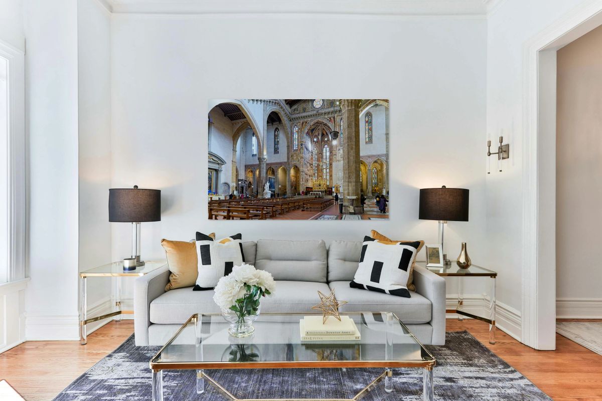 Visit to Basilica di Santa Croce in Florence Tuscany Italy