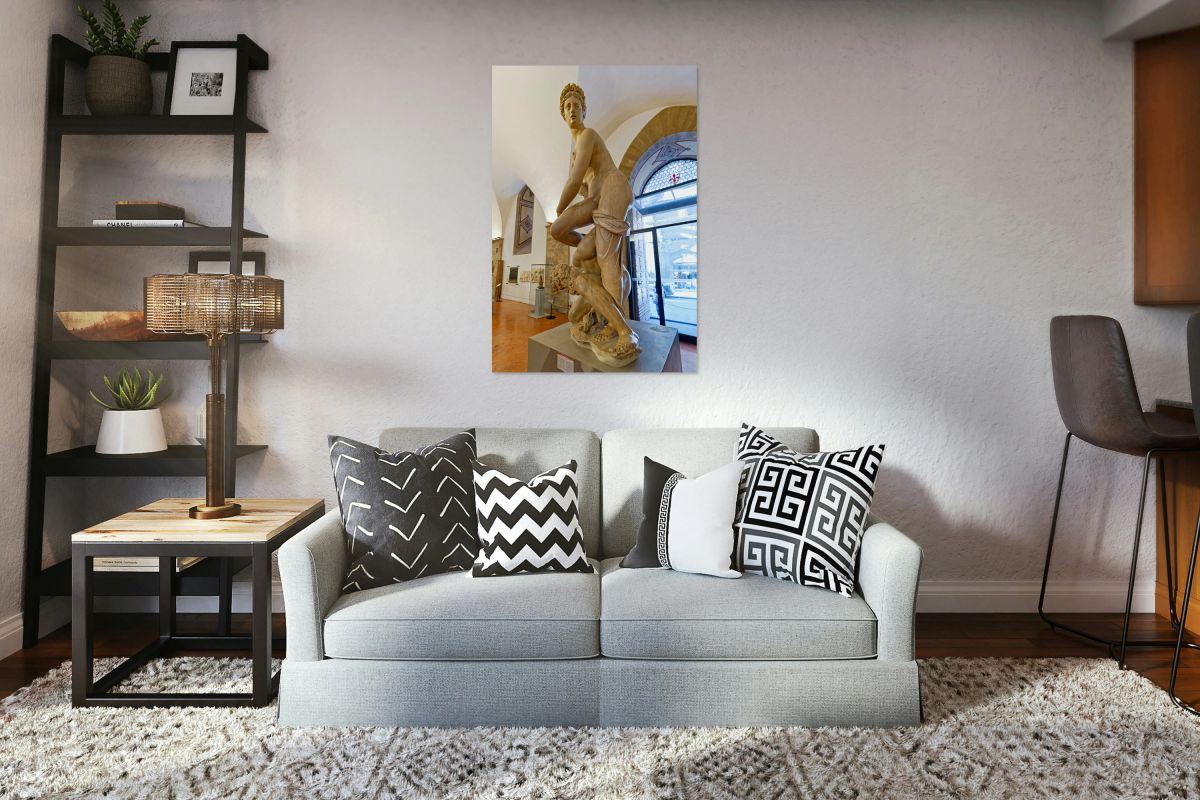 Florence museum displays sculpture of Florence overcoming Pisa