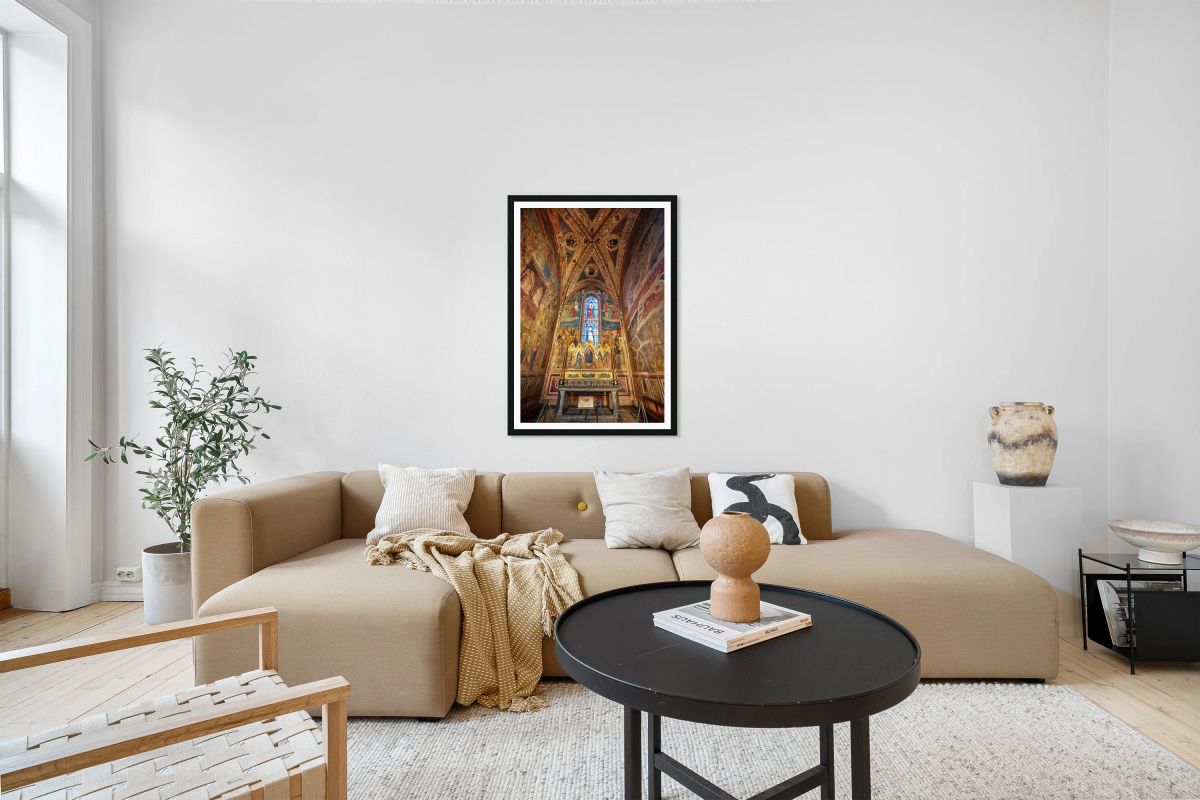 Santa Maria Novella church in Florence Tuscany with detailed ar