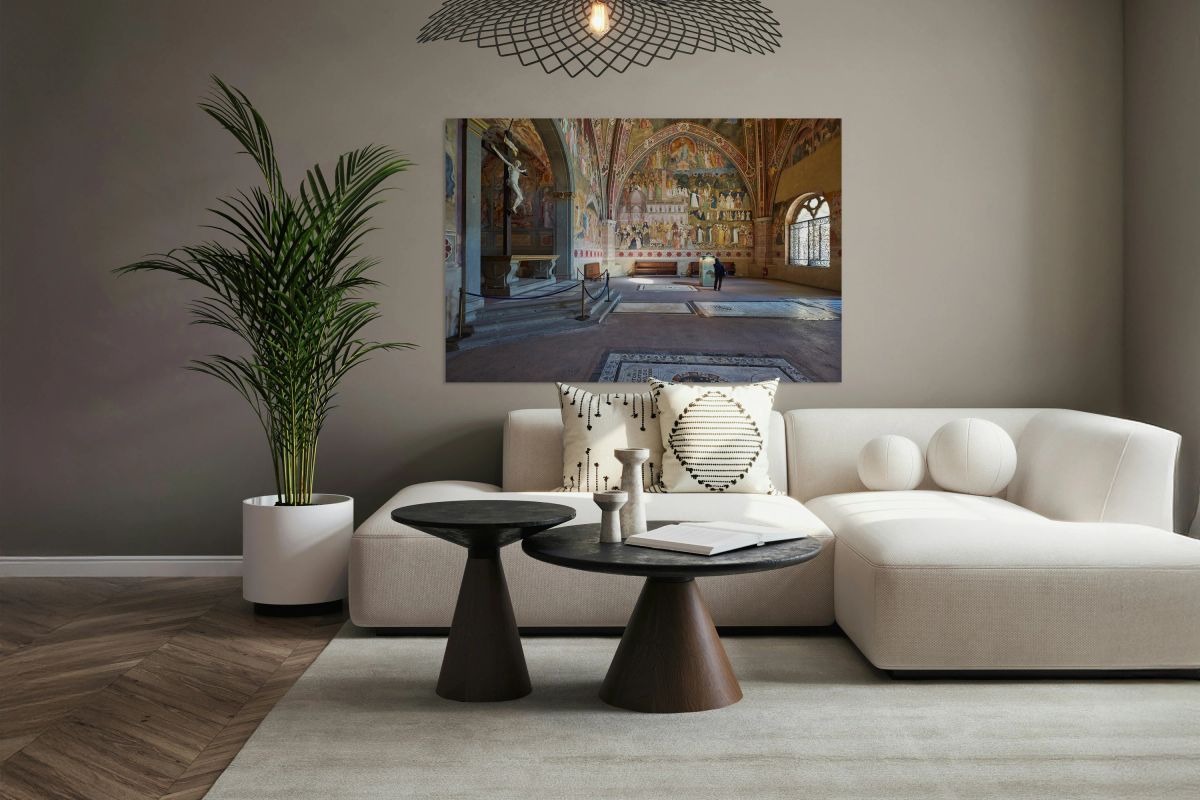 Visit to santa maria novella church in florence tuscany italy