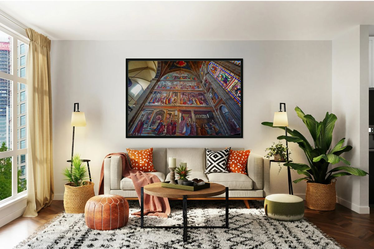 Explore art and history inside Santa Maria Novella church in Flo