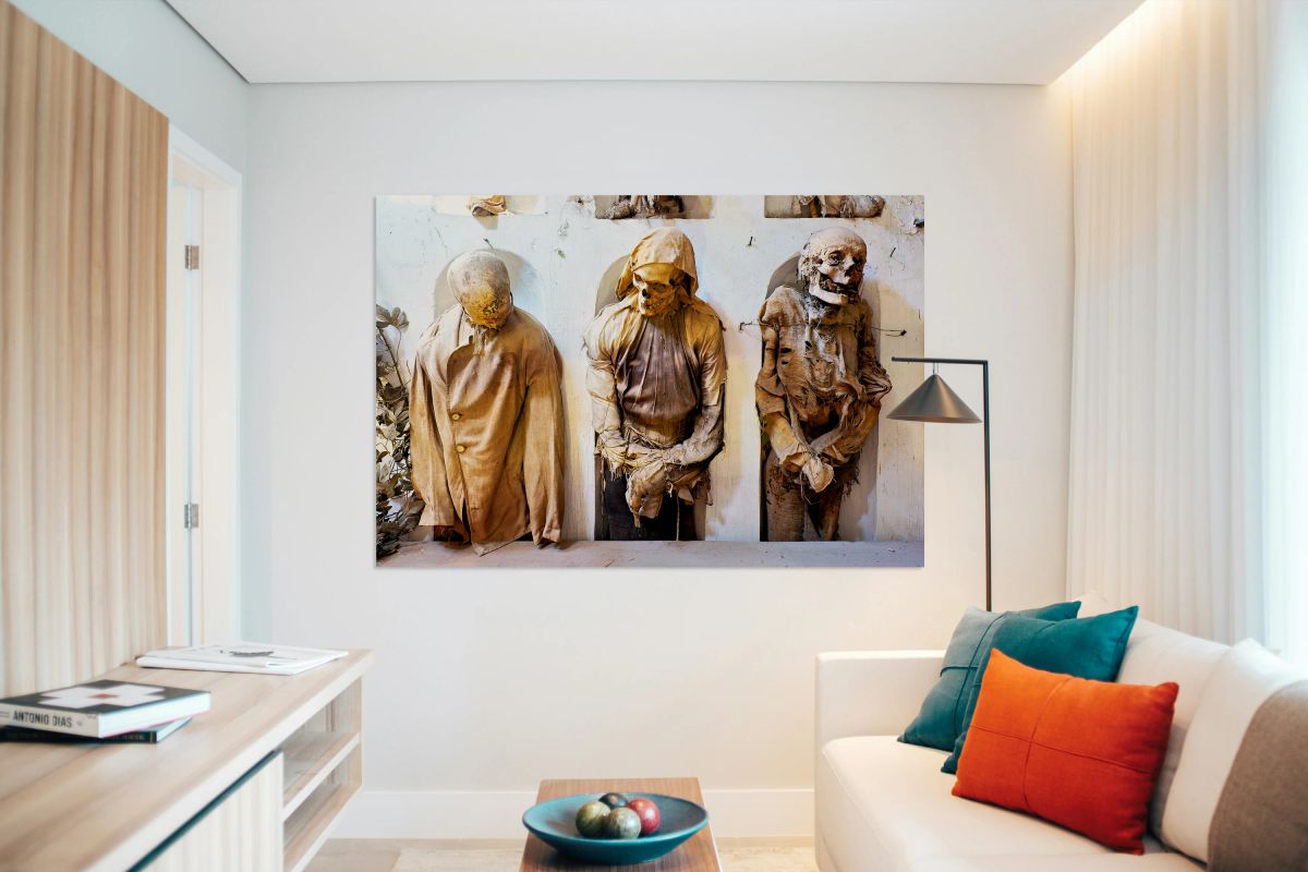 Exploring capuchin catacombs in palermo sicily italy