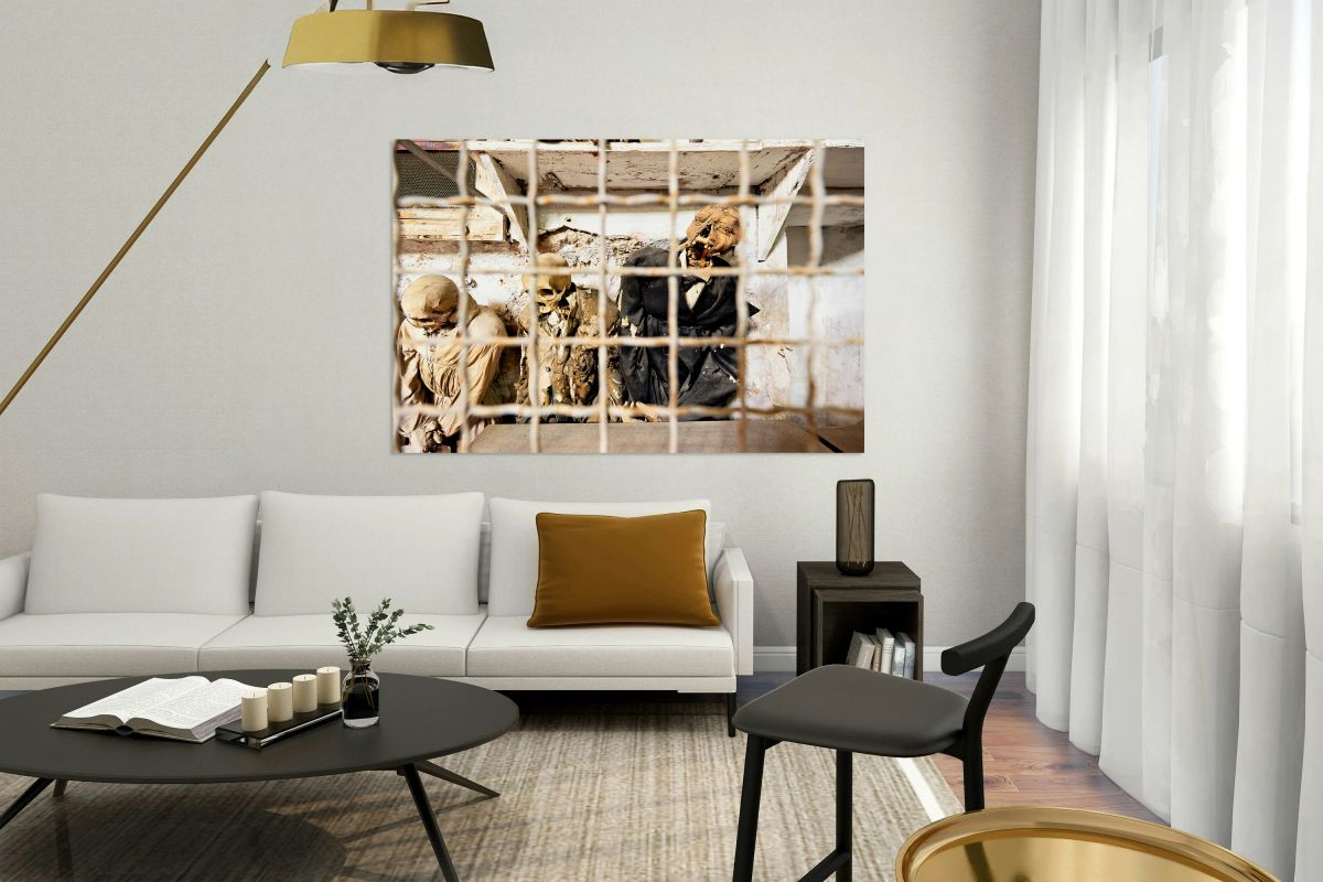 Exploring the capuchin catacombs of palermo in sicily italy