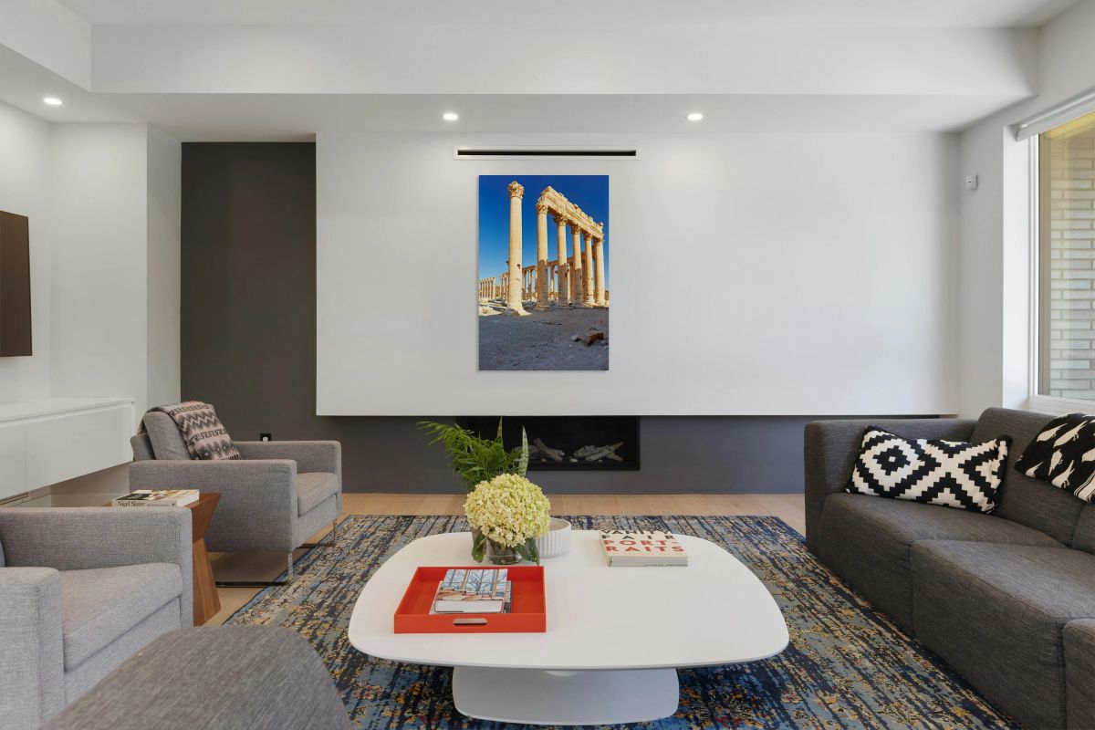 Exploring the ruins of the Temple of Bel in Palmyra Syria