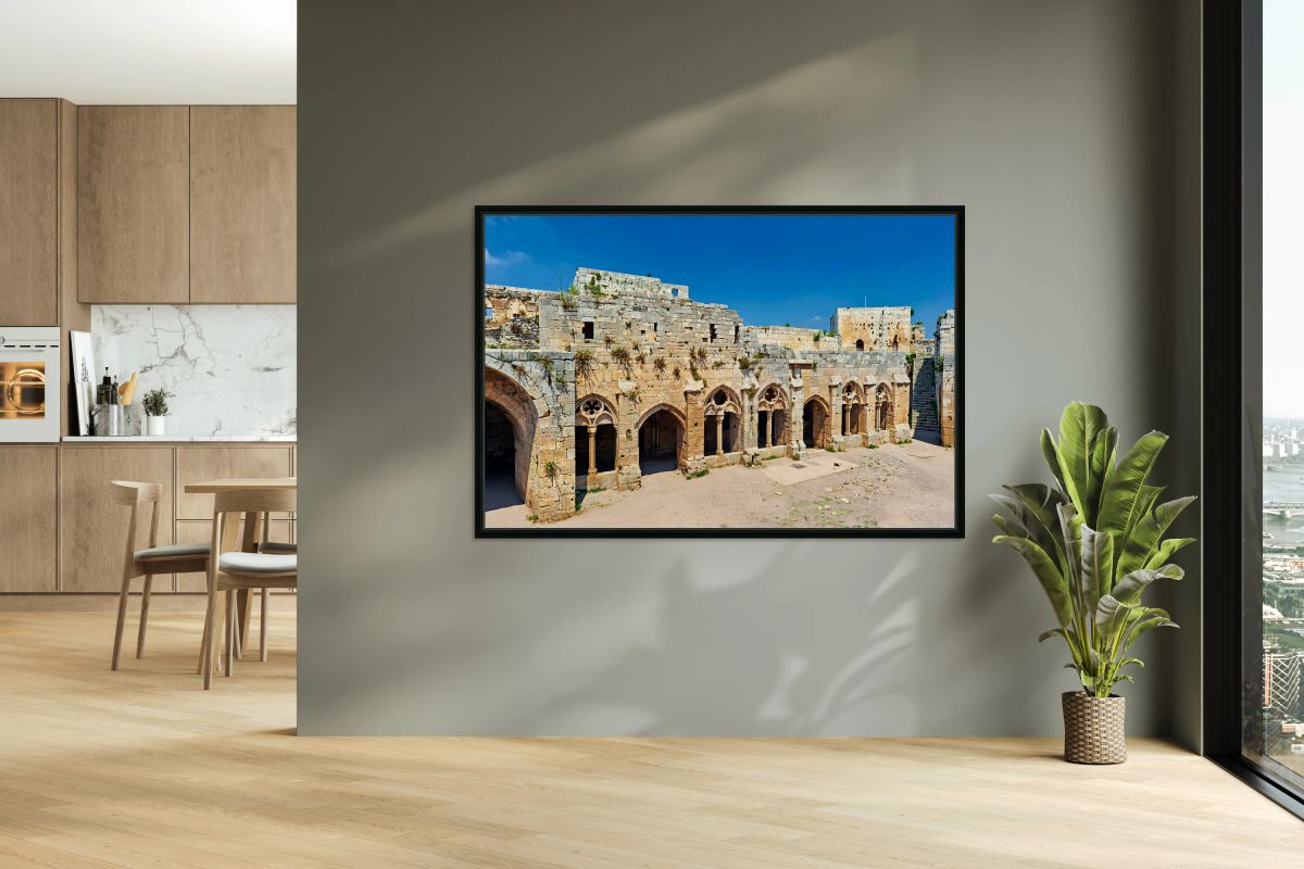 Exploring Krak des Chevaliers in Syria a historic crusader cast