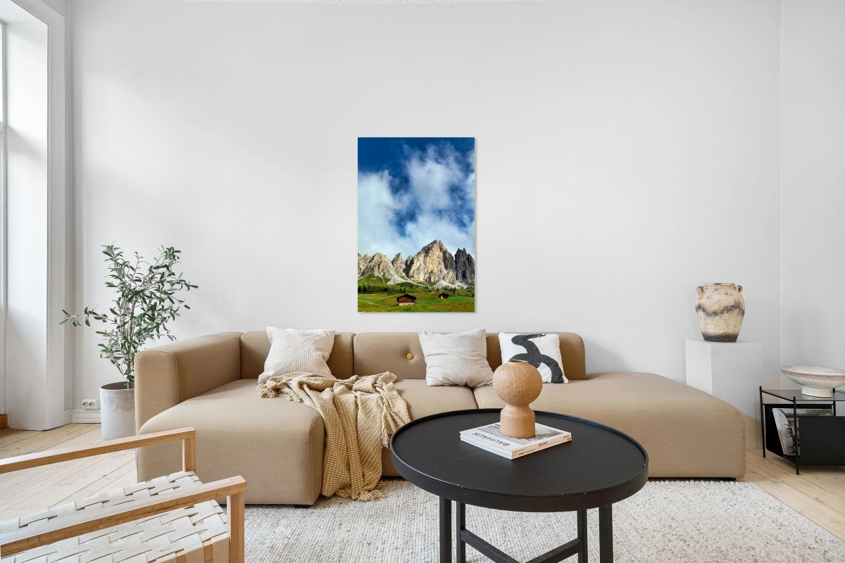 Exploring Puez Odle Natural Park in Val Gardena Italy during da