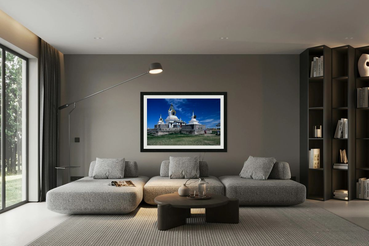 Ancient Erdene Zuu Monastery in Mongolia stands strong today