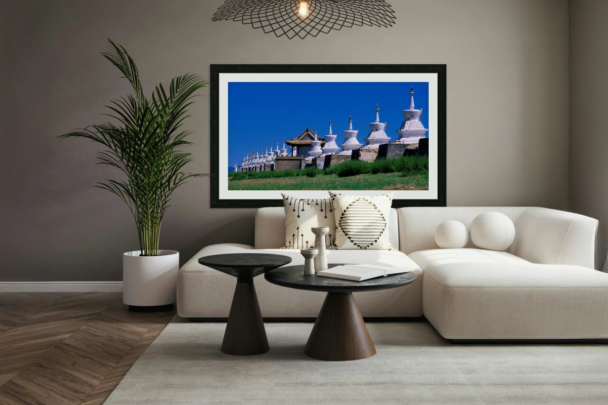 Erdene Zuu Monastery shows ancient architecture in Mongolia