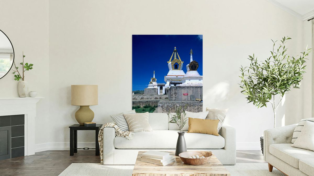 Visit to Erdene Zuu Monastery in Mongolia during summer