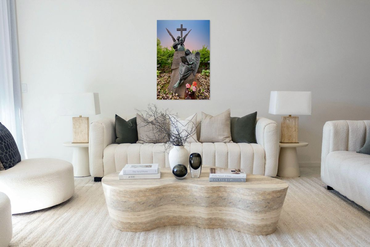 Dostoevsky grave in Tikhvin cemetery Saint Petersburg Russia