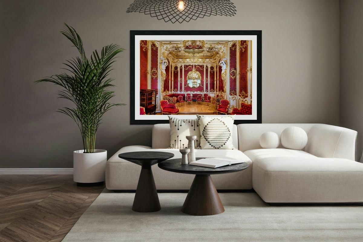 Visitors explore the Winter Palace in St. Petersburg Russia