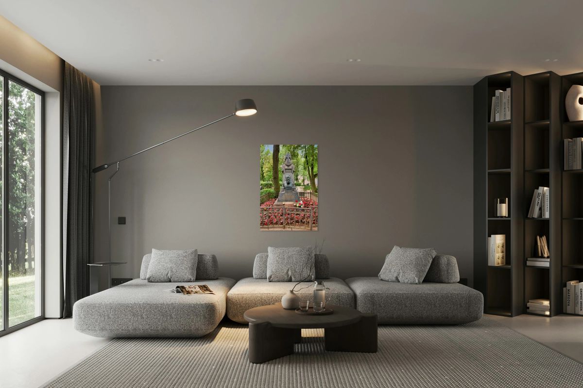 Dostoevskys grave at Tikhvin cemetery in St. Petersburg