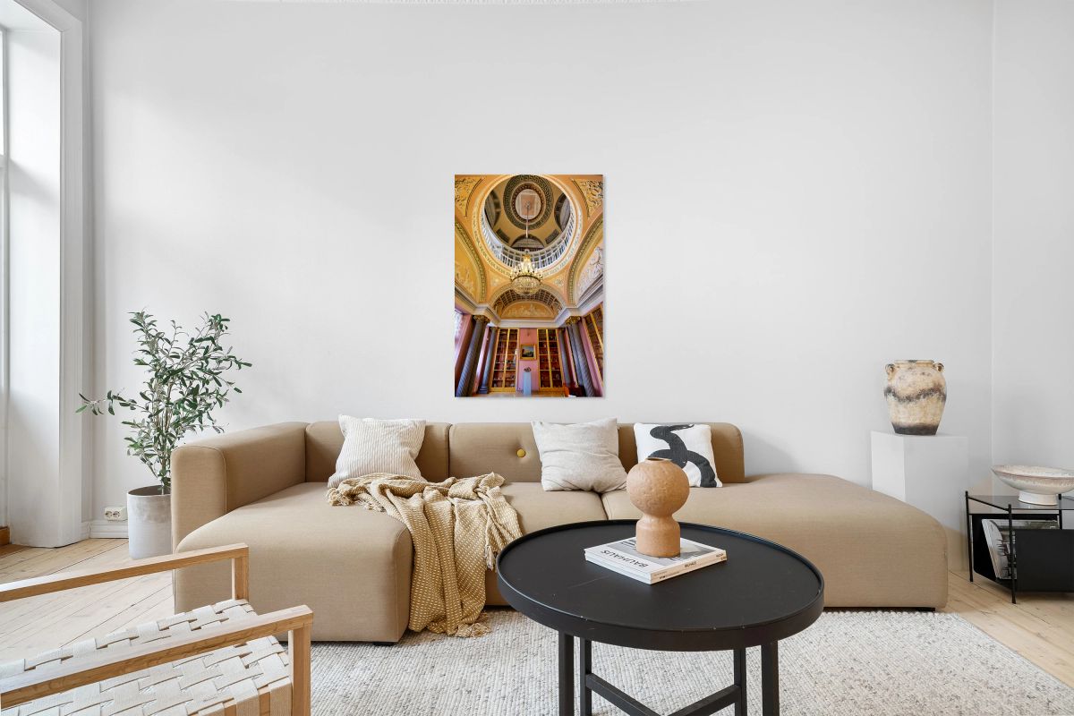 Interior view of the Stroganov Palace in St. Petersburg