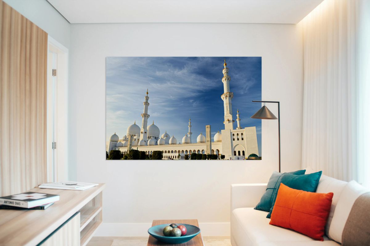 Visit to the iconic Sheikh Zayed Grand Mosque in Abu Dhabi