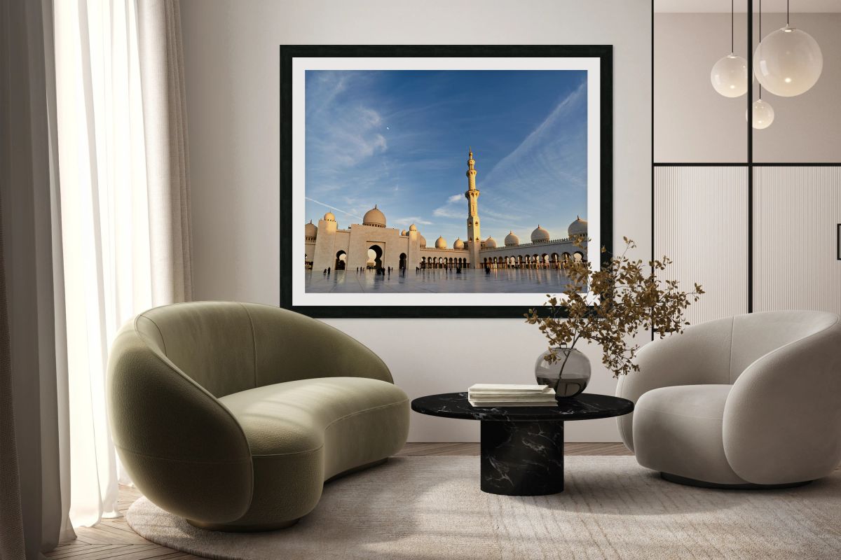 Visitors explore Sheikh Zayed Grand Mosque in Abu Dhabi