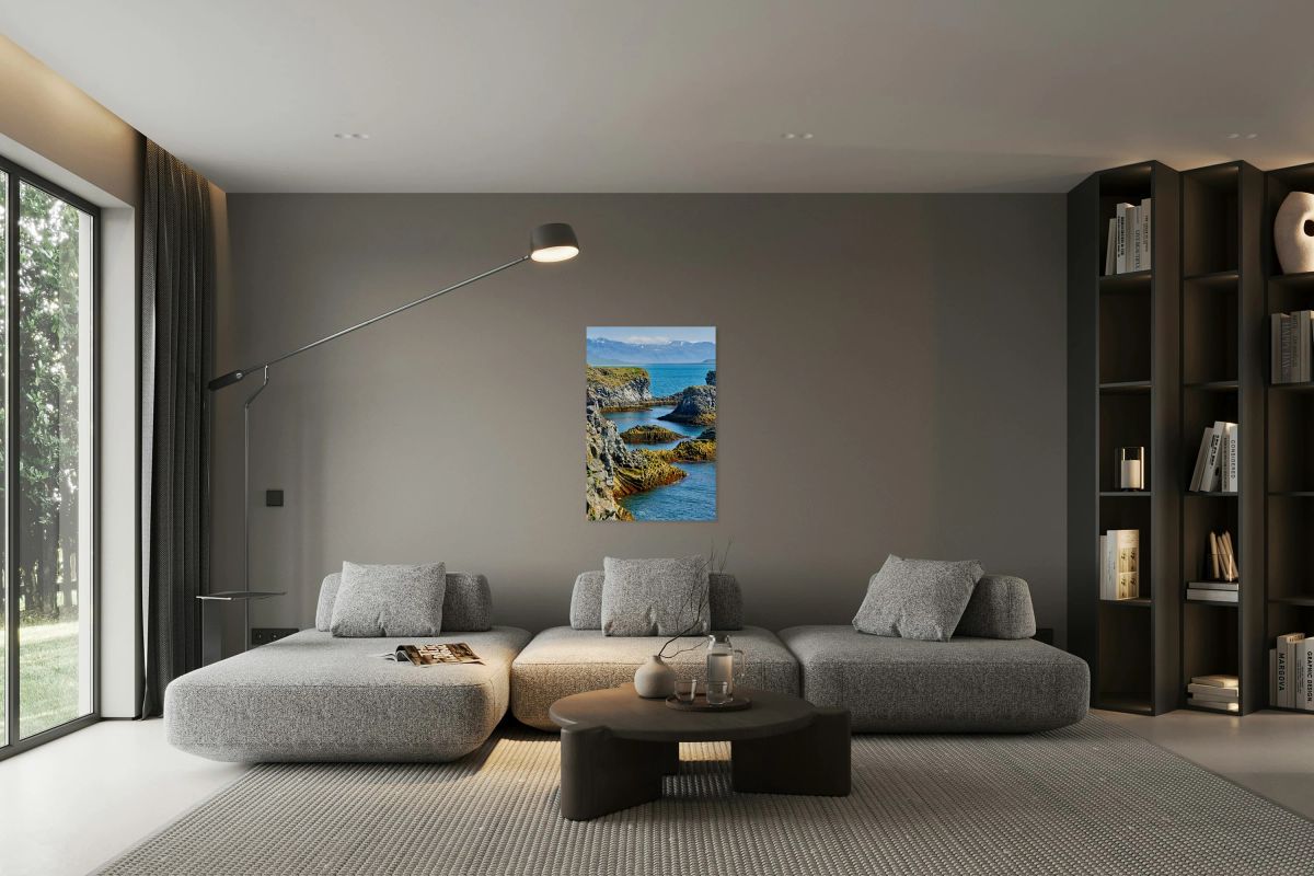 Explore Arnarstapi cliffs and shoreline in Iceland