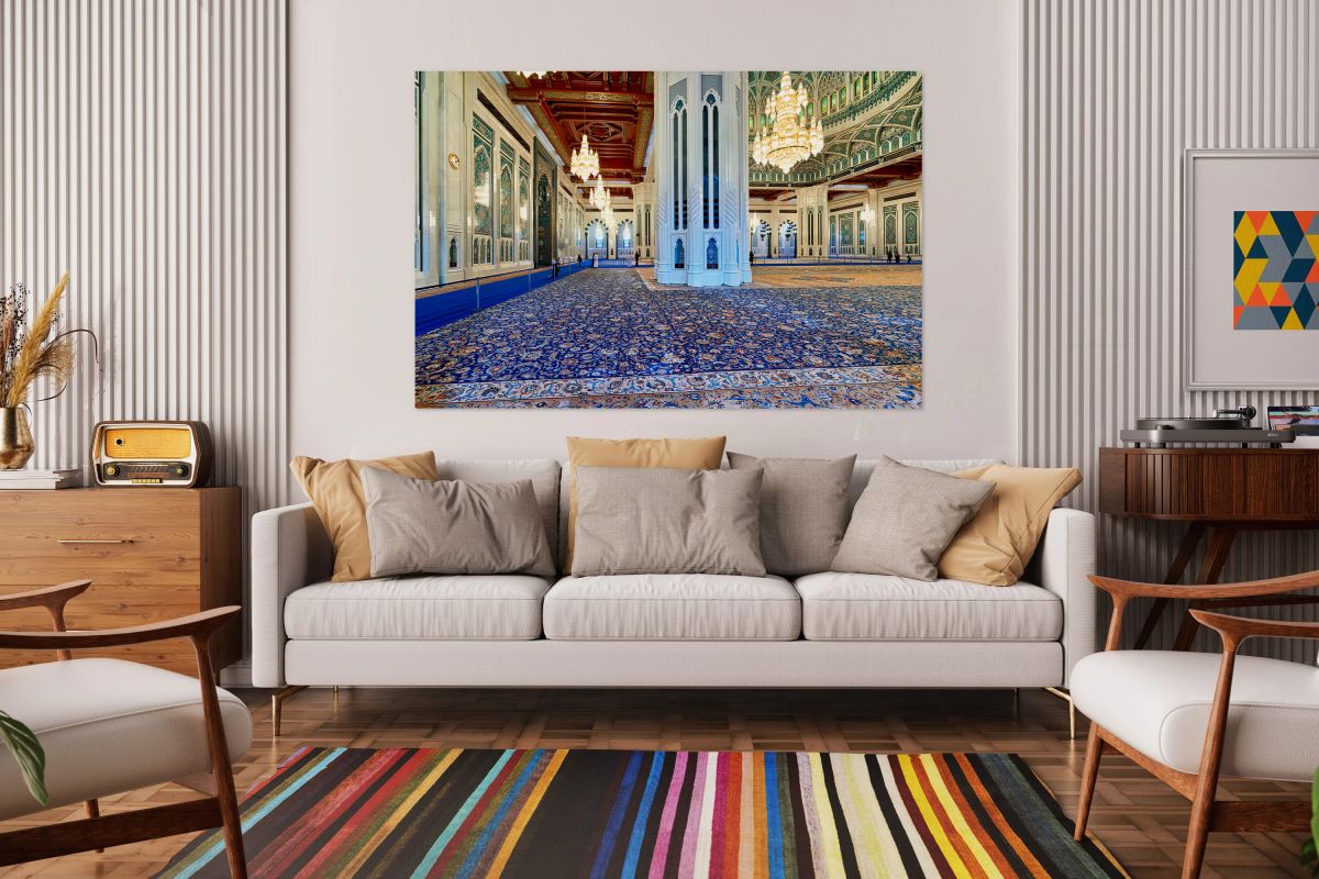 Exploring sultan qaboos grand mosque in muscat oman